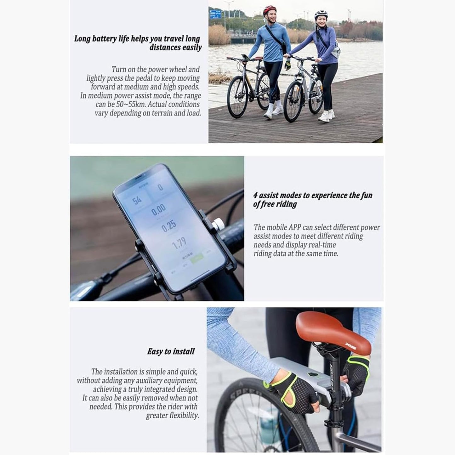 Ebikoo™ Electric Bike Booster Kit